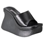 Pace-01 Black Vegan Leather Zapatos Demonia - Image 2