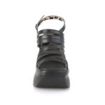Pace-33 Black Vegan Leather Zapatos Demonia - Image 3