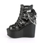 Poison-95 Black Vegan Leather Demonia Colombia - Image 4
