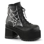 Ranger-105 Demonia Colombia Black Vegan Leather