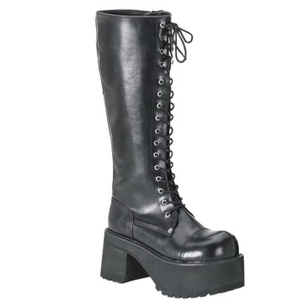 Ranger-302 Black Vegan Leather Demonia Colombia