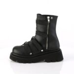 Renegade-50 Black Vegan Leather-Nylon Demonia Colombia - Image 4