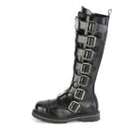 Riot-21Mp Zapatos Demonia Black Leather - Image 4