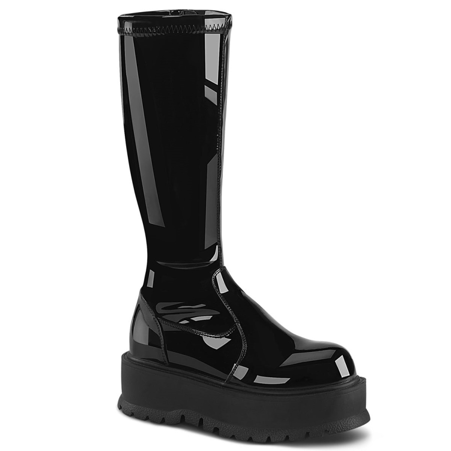 slacker_200_demonia_colombia_black_patent.jpg Slacker-200 Demonia Colombia Black Patent - Image 1