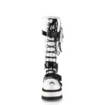 Slacker-260 White Patent Demonia Colombia - Image 3