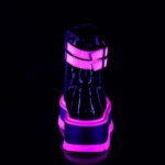 Slacker-52 Demonia Colombia Black U V Iridescent Pink - Image 5