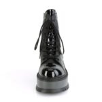 Slacker-88 Black Vegan Leather-Patent Demonia Colombia - Image 3