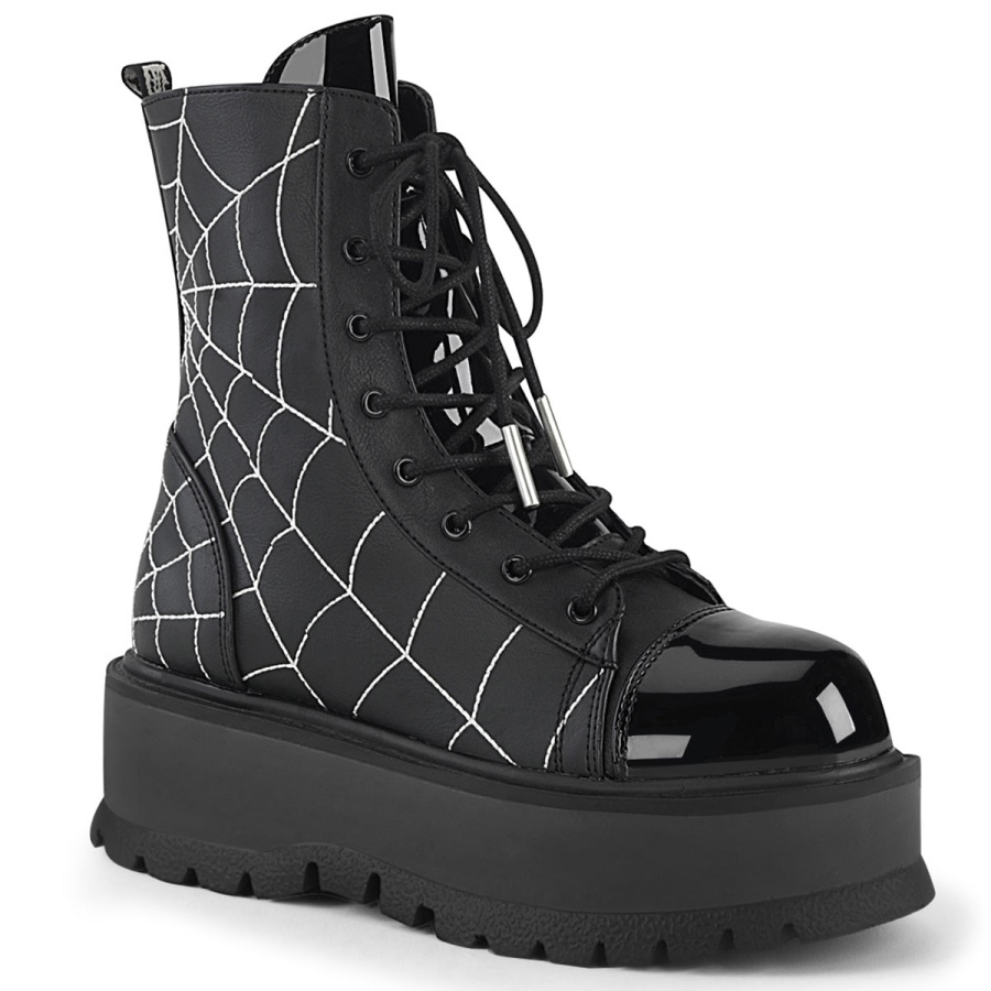 slacker_88_black_vegan_leather_patent_demonia_colombia.jpg Slacker-88 Black Vegan Leather-Patent Demonia Colombia - Image 1