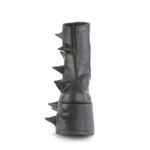 Slay-77 Black Vegan Leather Demonia Colombia - Image 3