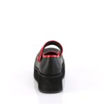 Sprite-01 Black Vegan Leather Zapatos Demonia - Image 5