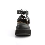 Sprite-02 Black Vegan Leather Zapatos Demonia - Image 3