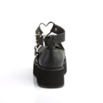 Sprite-02 Black Vegan Leather Zapatos Demonia - Image 5
