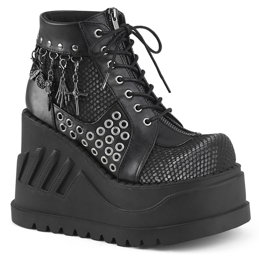 stomp_18_demonia_colombia_black_vegan_leather_gray_velvet.jpg Stomp-18 Demonia Colombia Black Vegan Leather-Gray Velvet - Image 1