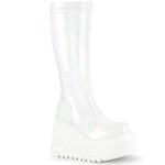 Stomp-200 Demonia Colombia White Hologram Stretch Patent