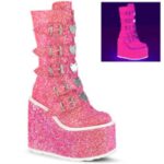 Swing-230G Zapatos Demonia Pink Glitter - Image 6