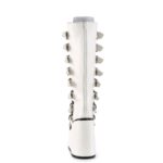 Swing-815 Zapatos Demonia White Vegan Leather - Image 5
