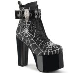Torment-51 Demonia Colombia Black Vegan Leather - Image 2