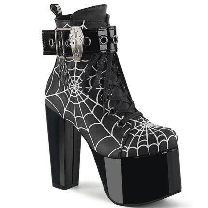 Torment-51 Demonia Colombia Black Vegan Leather