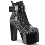 Torment-51 Demonia Colombia Black Vegan Leather - Image 6