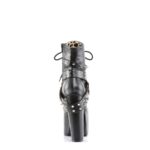 Torment-700 Black Vegan Leather Demonia Colombia - Image 5