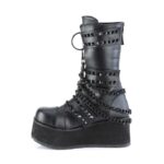 Trashville-138 Demonia Colombia Black Vegan Leather - Image 4