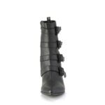 Warlock-110-C Black Vegan Leather Zapatos Demonia - Image 3