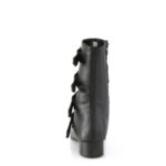 Warlock-110-C Black Vegan Leather Zapatos Demonia - Image 5