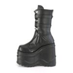 Wave-150 Demonia Colombia Black Vegan Leather - Image 4