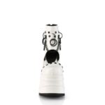 Wave-22 Zapatos Demonia White Vegan Leather - Image 3