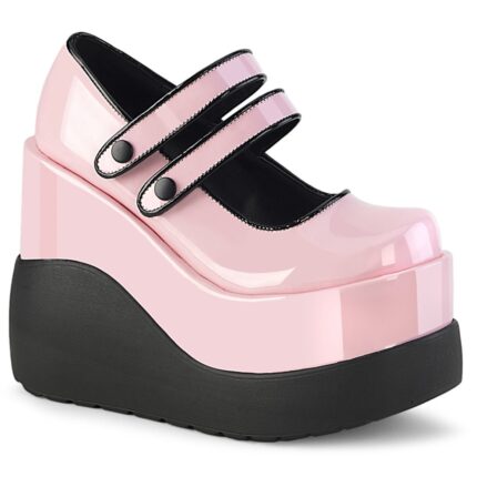 Zapatos Demonia Baby Pink Patent Void-37