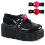 Zapatos Demonia Black Patent Creeper-222 - Image 2
