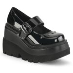 Zapatos Demonia Black Patent Shaker-23 - Image 2