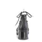 Zapatos Demonia Black Vegan Leather Bratty-32 - Image 5