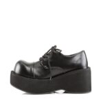 Zapatos Demonia Black Vegan Leather Dank-101 - Image 4