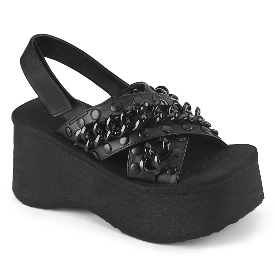 zapatos_demonia_black_vegan_leather_funn_12.jpg Zapatos Demonia Black Vegan Leather Funn-12 - Image 1