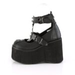 Zapatos Demonia Black Vegan Leather Kera-12 - Image 4
