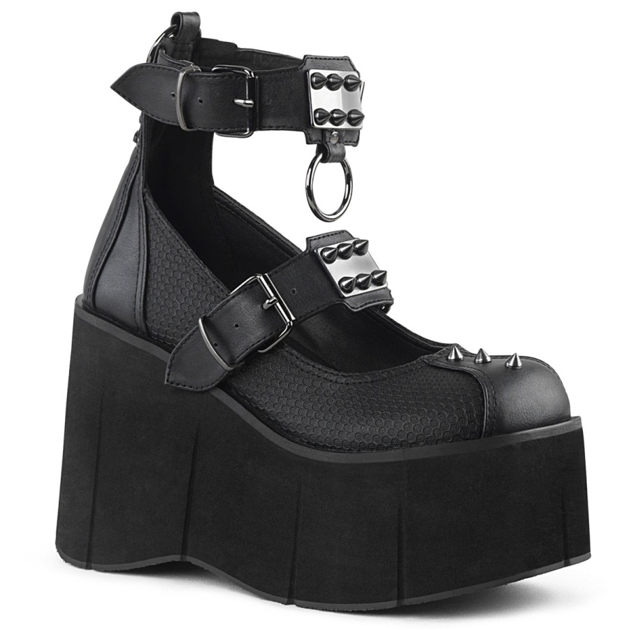 zapatos_demonia_black_vegan_leather_kera_12.jpg Zapatos Demonia Black Vegan Leather Kera-12 - Image 1