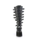 Zapatos Demonia Black Vegan Leather Swing-815Wc - Image 3