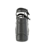 Zapatos Demonia Black Vegan Leather Wave-13 - Image 5