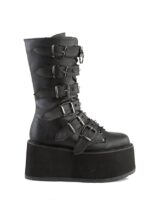 Zapatos Demonia Botín Cowboybiker Negro