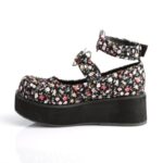 Zapatos Demonia Floral Fabric Sprite-02 - Image 4