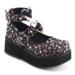 Zapatos Demonia Floral Fabric Sprite-02 - Image 6